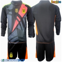 Maglie da calcio Argentina Portiere Prima Maglia Bambino Copa America 2024 Manica Lunga (+ Pantaloni corti)